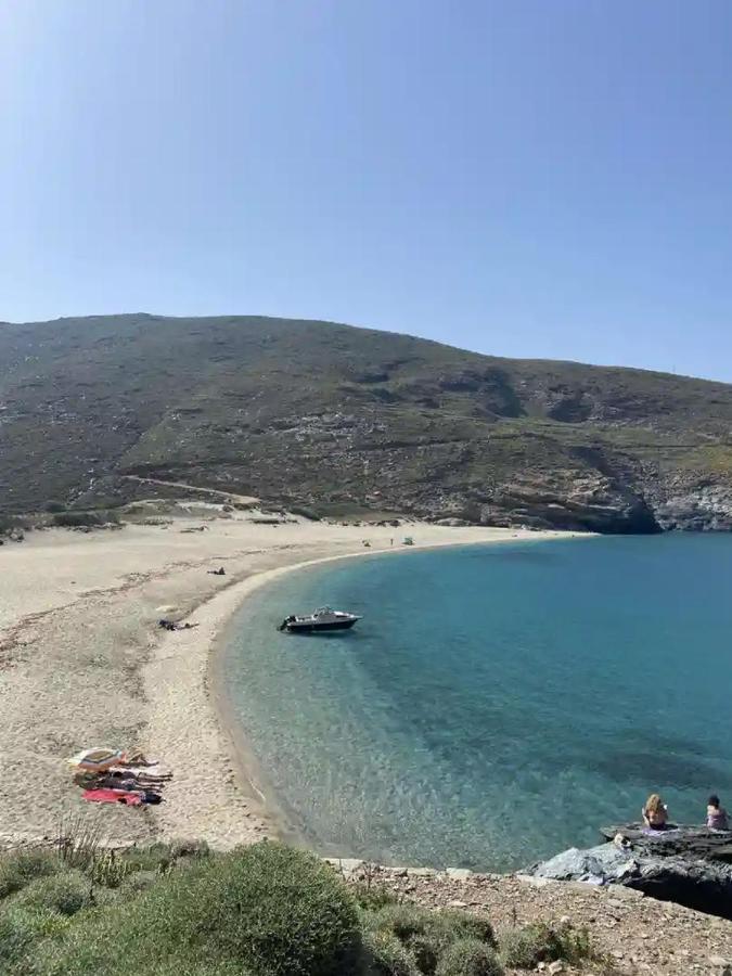 Kontos-Traditional House In Andros Beach Exterior photo