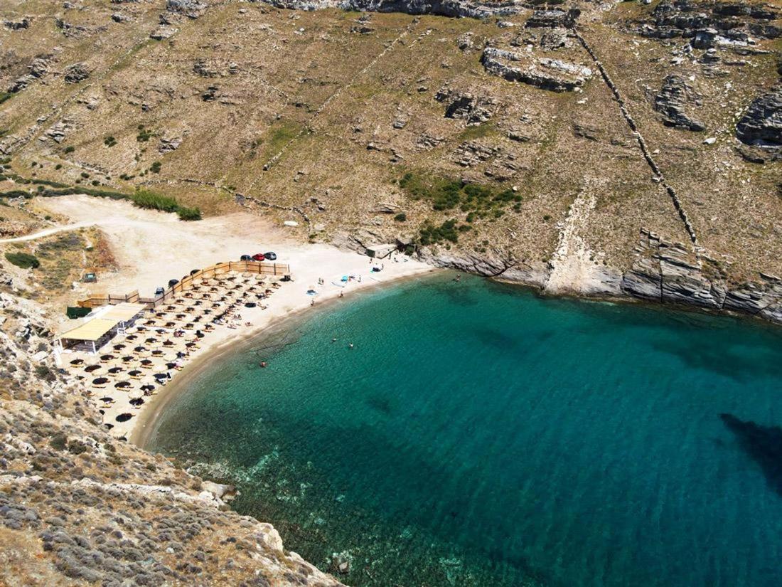 Kontos-Traditional House In Andros Beach Exterior photo